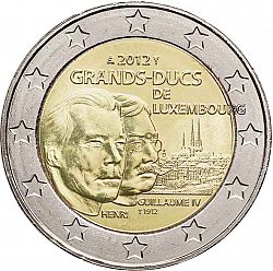 2 Euro 2012 Large Obverse coin