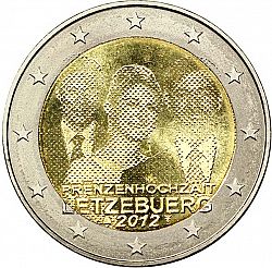 2 Euro 2012 Large Obverse coin