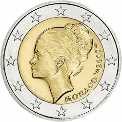 2 Euro 2007 Large Obverse coin