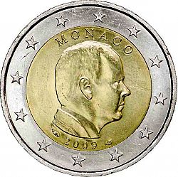 2 Euro 2009 Large Obverse coin