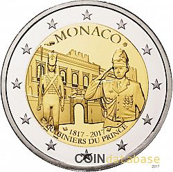 2 Euro 2017 Large Obverse coin