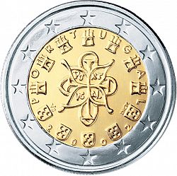 2 Euro 2002 Large Obverse coin