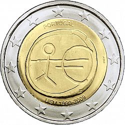 2 Euro 2009 Large Obverse coin