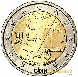 2 Euro 2012 Large Obverse coin