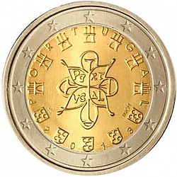 2 Euro 2013 Large Obverse coin