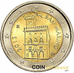 2 Euro 2013 Large Obverse coin