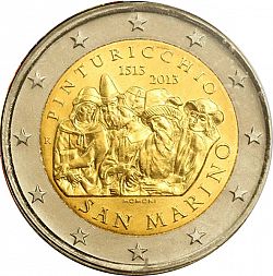 2 Euro 2013 Large Obverse coin