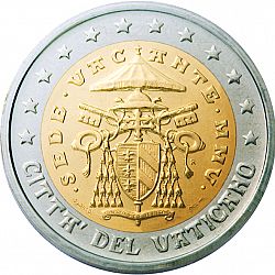 2 Euro 2005 Large Obverse coin