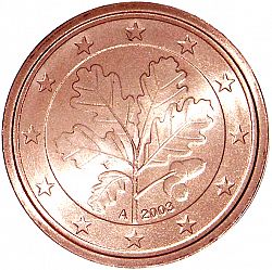 2 cent 2003 Large Obverse coin