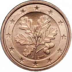 2 cent 2005 Large Obverse coin