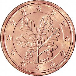 2 cent 2005 Large Obverse coin