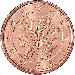 2 cent 2005 Large Obverse coin