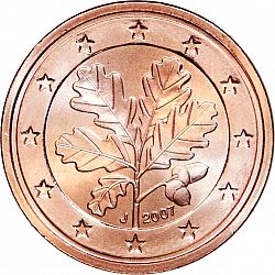 2 cent 2007 Large Obverse coin