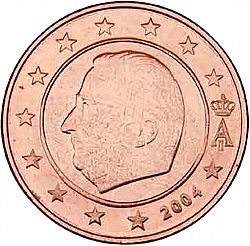 2 cent 2004 Large Obverse coin
