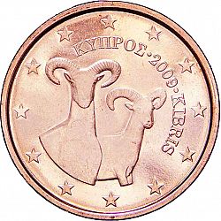 2 cent 2009 Large Obverse coin