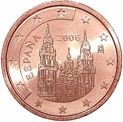 2 cent 2006 Large Obverse coin