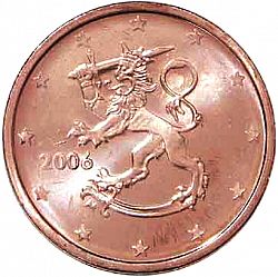2 cent 2006 Large Obverse coin