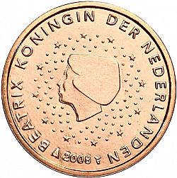 2 cent 2008 Large Obverse coin