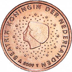 2 cent 2009 Large Obverse coin