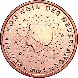 2 cent 2010 Large Obverse coin