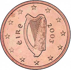 2 cent 2003 Large Obverse coin
