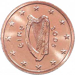 2 cent 2005 Large Obverse coin