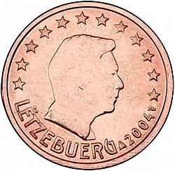 2 cent 2004 Large Obverse coin