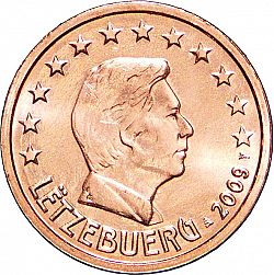 2 cent 2009 Large Obverse coin