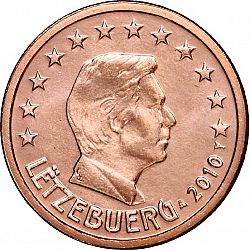 2 cent 2010 Large Obverse coin