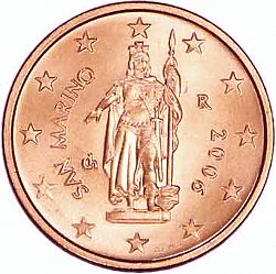 2 cent 2006 Large Obverse coin