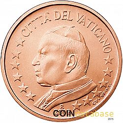 2 cent 2002 Large Obverse coin