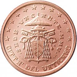 2 cent 2005 Large Obverse coin