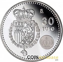 30 Euro 2014 Large Obverse coin