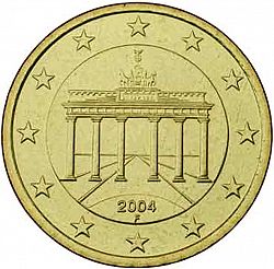 50 cents 2004 Large Obverse coin