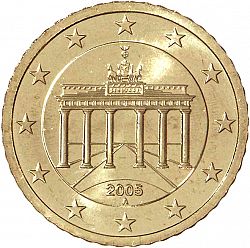 50 cents 2005 Large Obverse coin