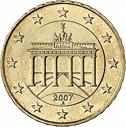 50 cents 2007 Large Obverse coin