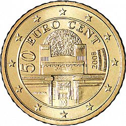 50 cents 2008 Large Obverse coin