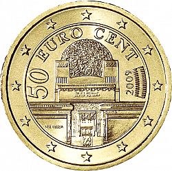 50 cents 2009 Large Obverse coin