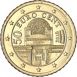 50 cents 2010 Large Obverse coin