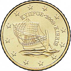 50 cents 2008 Large Obverse coin