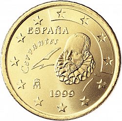 50 cents 1999 Large Obverse coin