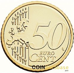 50 cents 2014 Large Reverse coin