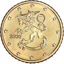 50 cents 2000 Large Obverse coin