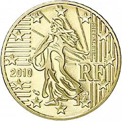 50 cents 2010 Large Obverse coin