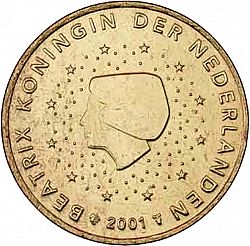 50 cents 2001 Large Obverse coin