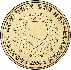 50 cents 2003 Large Obverse coin