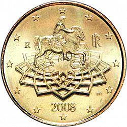 50 cents 2008 Large Obverse coin