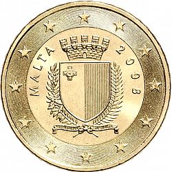 50 cents 2008 Large Obverse coin