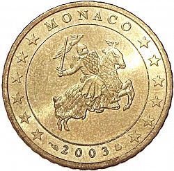 50 cents 2003 Large Obverse coin