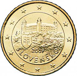 50 cents 2009 Large Obverse coin